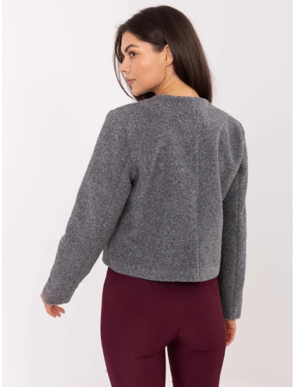 IT KR bunda FL9586.64 tmavo sivá IT KR bunda FL9586.64 tmavo sivá