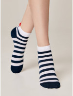 Ponožky CONTE 223 White-Navy