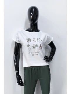 model 21292567 BLOUSE - OFF PINK