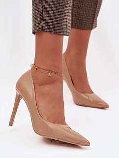 Lodičky s ihlovým podpätkom model 225412 Krok vo veľkom štýle