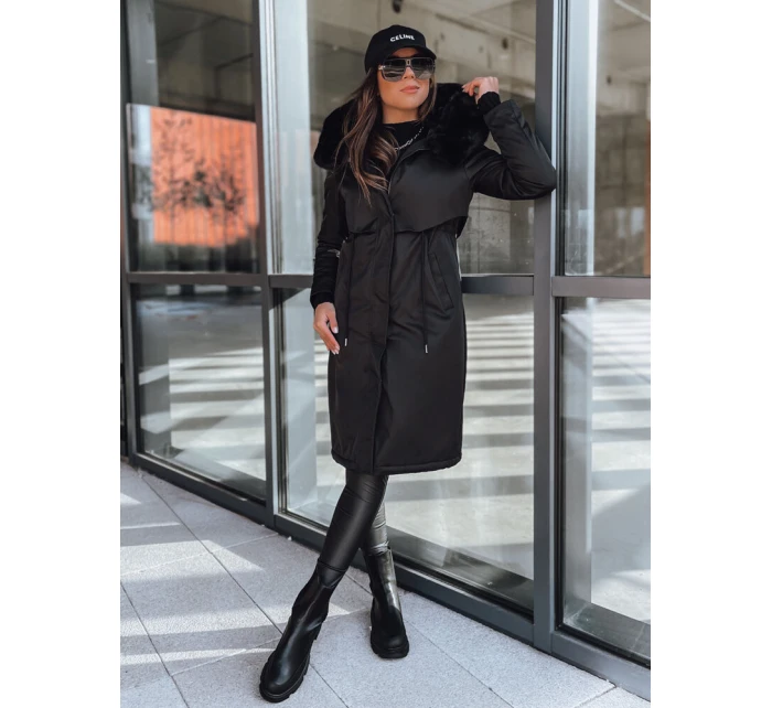 Dámská zimní bunda parka černá Dstreet model 21971483 - FashionStreet