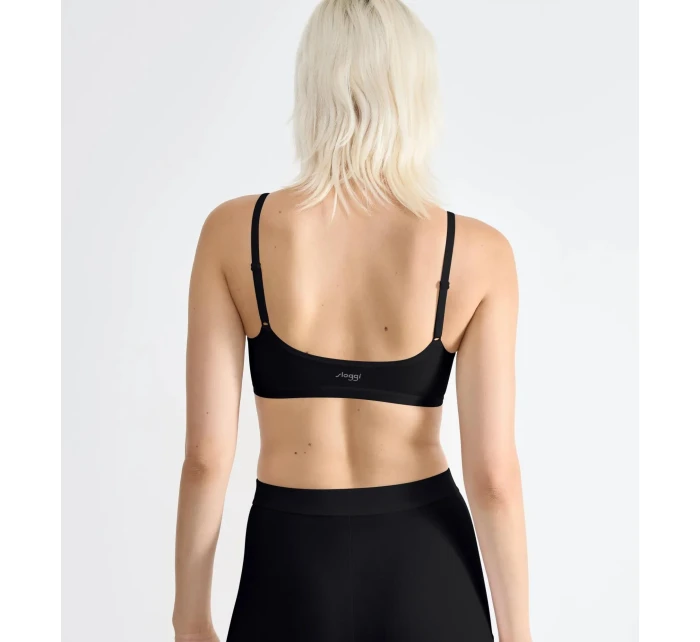 Dámsky bavlnený top GO Daily - BLACK - black 0004 - SLOGGI