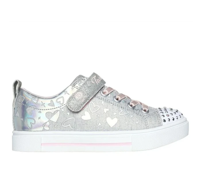 Topánky Skechers Led Heather Charms Jr 314787L GYSL