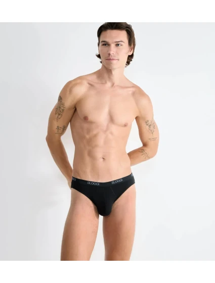 Pánské slipy sloggi men Basic Mini - černé - SLOGGI Pánské slipy sloggi men Basic Mini - černé - SLOGGI