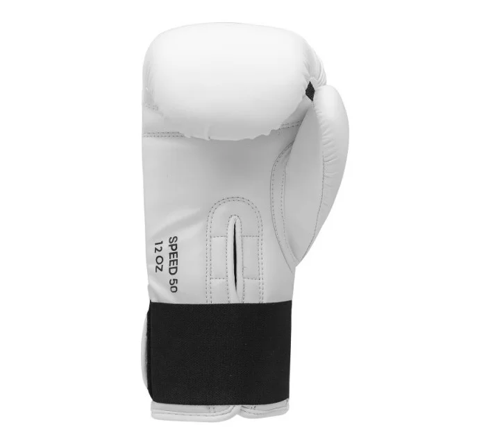 Bielo-zlaté boxerské rukavice Adidas SPEED 50