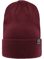 Neutral O 93055 Pletená čiapka z organického materiálu s certifikátom Fairtrade 77.9355 bordó