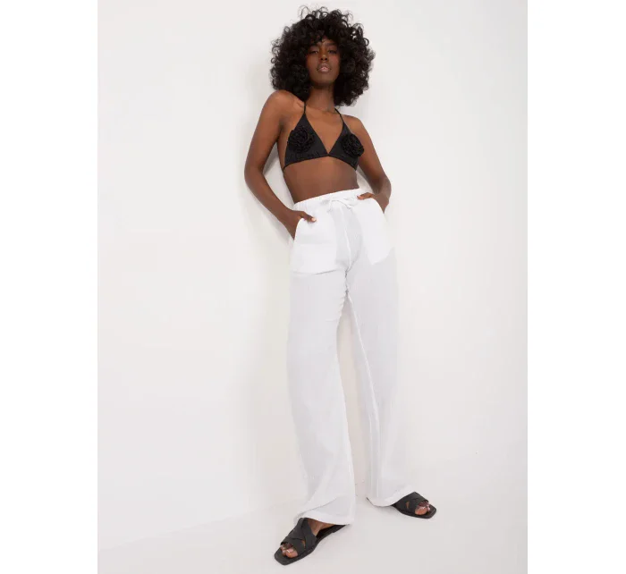 Nohavice D70032M62242A1 biela Nohavice D70032M62242A1 biela