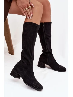 Topánky na podpätku model 220220 Krok vo veľkom štýle