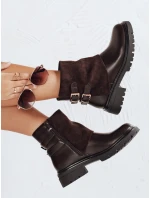 FashionStreet hnedé dámske topánky ZY1120