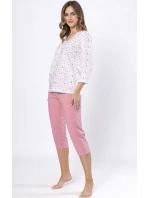 Pyžamo Leveza 1636 Dobrusia 3/4 M-2XL otvorené