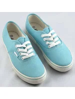 Světle modré dámské šněrovací tenisky model 17134064 - ANDY-Z Světle modré dámské šněrovací tenisky model 17134064 - ANDY-Z