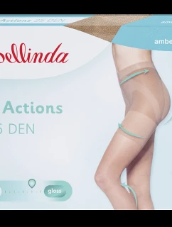 Formujúce pančuchové nohavice 3ACTIONS 25 DEN - Bellinda - amber