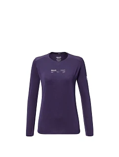 Dámske tričko MILLET Intense Ts Ls W, fialové