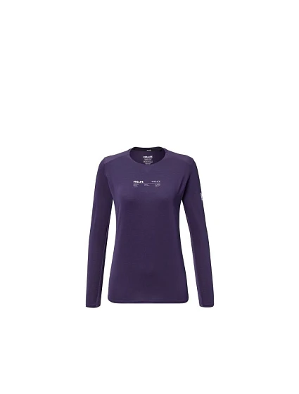 Dámske tričko MILLET Intense Ts Ls W, fialové Dámske tričko MILLET Intense Ts Ls W, fialové