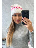 Dámska čiapka London K385 biela Dámska čiapka London K385 biela