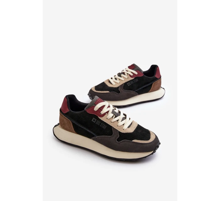 Pánské tenisky s Memory Foam System Big Star Černé model 21654850 - Big Star Shoes Pánské tenisky s Memory Foam System Big Star Černé model 21654850 - Big Star Shoes