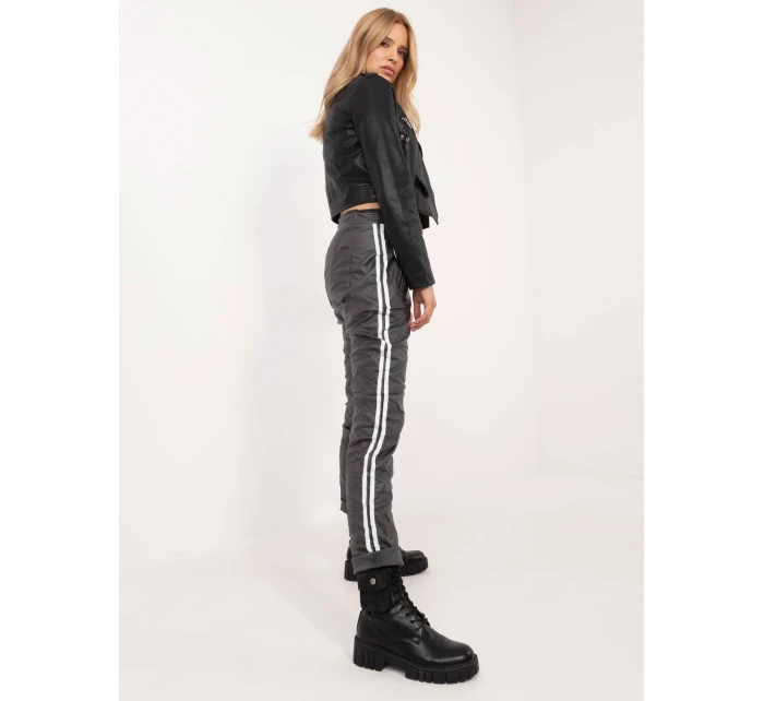 Spodnie DHJ SP model 20576477 grafitowy - FPrice