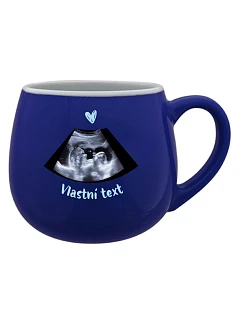 Personalizovaný keramický buclatý hrneček s ultrazvukem