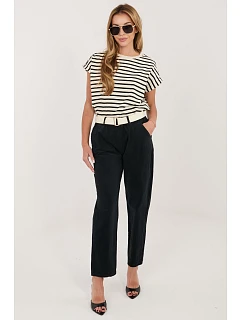 Šnúrové nohavice model 226456 Taliansko Moda