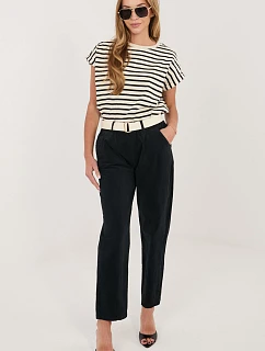 Šnúrové nohavice model 226456 Taliansko Moda