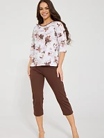 Pyžamo Cornette 147/499 Ashley 3/4 3XL–5XL