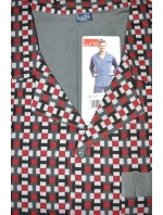 Piżama dł/r 4XL męska model 20328315 - Luna Piżama dł/r 4XL męska model 20328315 - Luna