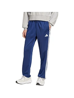 Pánske nohavice adidas 3-Stripes Tricot Regular Fit Open Hem Blue JI8803
