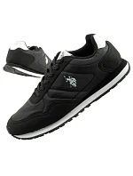 U.S. Polo model 22115609 sportovní boty tenisky pánské módní pohodlné černé