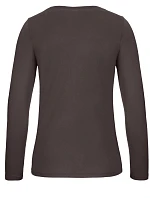 B&C #E150 LSL /women Dámské tričko s dlouhým rukávem brown model 22492579 B&C #E150 LSL /women Dámské tričko s dlouhým rukávem brown model 22492579