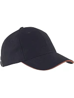 KP 011 6 Panelová sandwich kšiltovka black/orange model 22460971 - K-up KP 011 6 Panelová sandwich kšiltovka black/orange model 22460971 - K-up