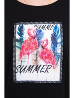 Halenka s 3D grafikou model 18743996 černá - K-Fashion Halenka s 3D grafikou model 18743996 černá - K-Fashion