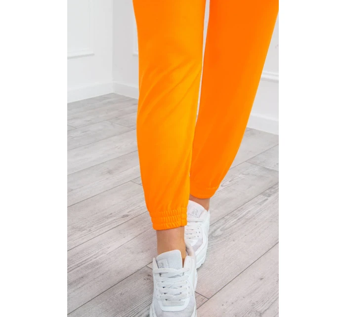 Súprava s blúzkou hore oranžová neónová Súprava s blúzkou hore oranžová neónová