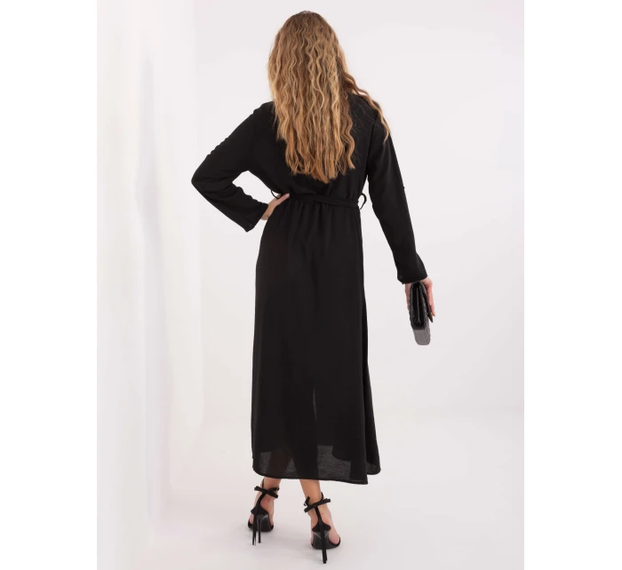 Šaty MI SK C258.16 čierne Šaty MI SK C258.16 čierne