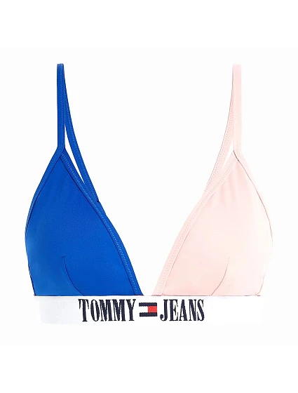 Dámsky horný diel plaviek Jeans UW0UW04079-TKB - Tommy Hilfiger Dámsky horný diel plaviek Jeans UW0UW04079-TKB - Tommy Hilfiger