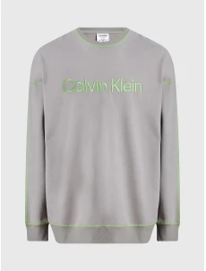 Pánska mikina NM2458E PET béžová - Calvin Klein