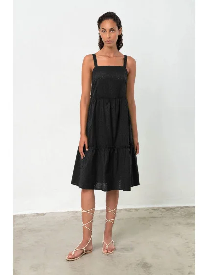 Dámske letné šaty Verta 18452 Black - Vamp