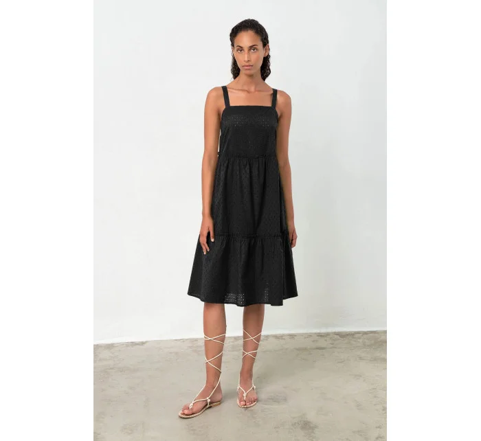 Dámske letné šaty Verta 18452 Black - Vamp
