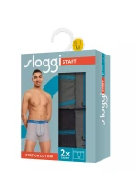 sloggi muži Start Short C2P box - BROWN - SLOGGI BROWN - SLOGGI