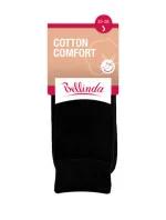 Dámske bavlnené ponožky s pohodlným lemom COTTON COMFORT SOCKS - BELLINDA - tmavo modrá