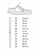 Yoclub Dievčenské topánky Crocs Slip-On Sandals OCR-0044G-9900 Multicolour