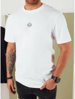 Pánské bílé tričko s potiskem Dstreet model 21974941 - FashionStreet Pánské bílé tričko s potiskem Dstreet model 21974941 - FashionStreet