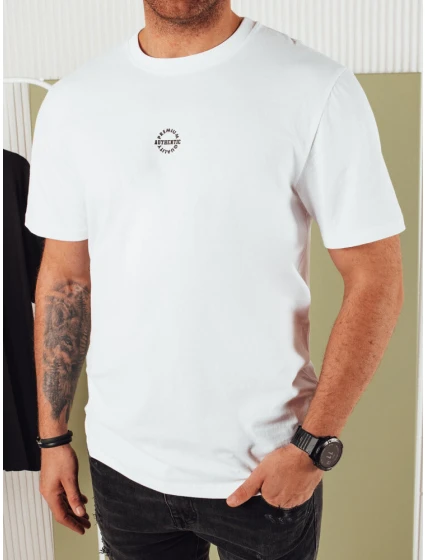 Pánské bílé tričko s potiskem Dstreet model 21974941 - FashionStreet Pánské bílé tričko s potiskem Dstreet model 21974941 - FashionStreet