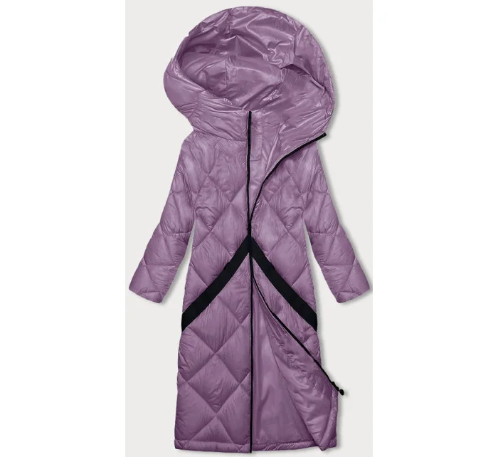 Růžová prošívaná dámská zimní bunda model 21245915 - Z-DESIGN