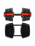 HMS SGR40 PRO SET 2v1 nastaviteľná sada činiek 43,5 kg HMS SGR40 PRO SET 2v1 nastaviteľná sada činiek 43,5 kg