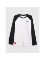 Pánské tričko oversize s dlouhým rukávem model 21920456 - 4F