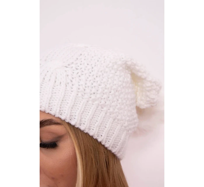 Fleecová čiapka Sandra K210 biela Fleecová čiapka Sandra K210 biela