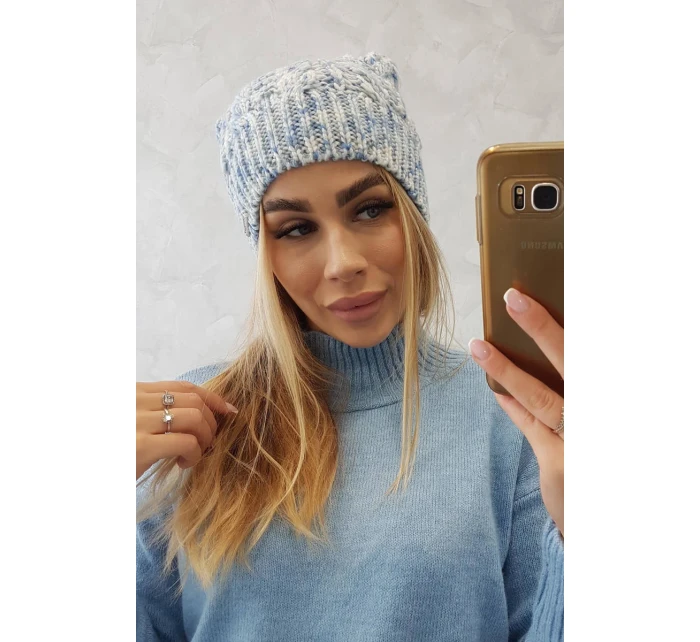 Fleecová čepice  modrá model 18751337 - K-Fashion