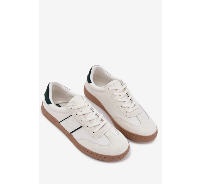 Niskie Sneakersy Męskie Big Star SS174078 Białe