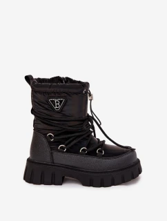 Dětské černé sněhule Adelisse