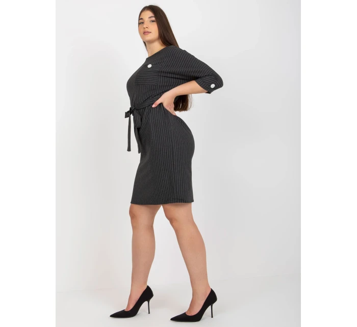 Dámské šaty LK SK model 17821304 tmavě šedé - FPrice